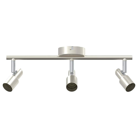 Deckenstrahler Gebürstetes Nickel 39 x 10.5 x 10.5 cm Stahl