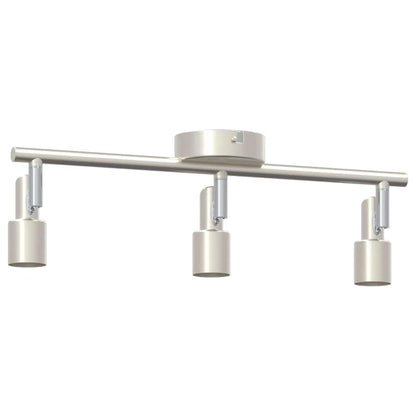 Deckenstrahler Gebürstetes Nickel 39 x 10.5 x 10.5 cm Stahl