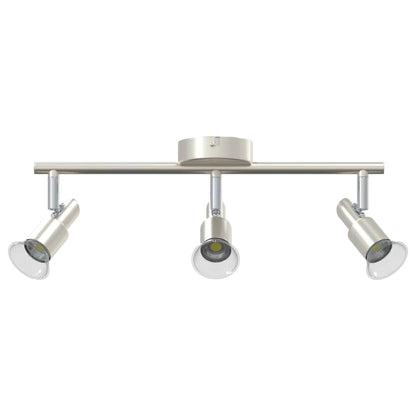 Deckenstrahler Gebürstetes Nickel 39 x 10.5 x 10.5 cm Stahl