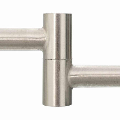 Deckenstrahler Gebürstetes Nickel 70 x 9 x 12.5 cm Stahl