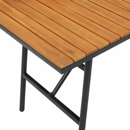 Esstisch Braun 110 x 55 x 62 cm Massivholz Akazie