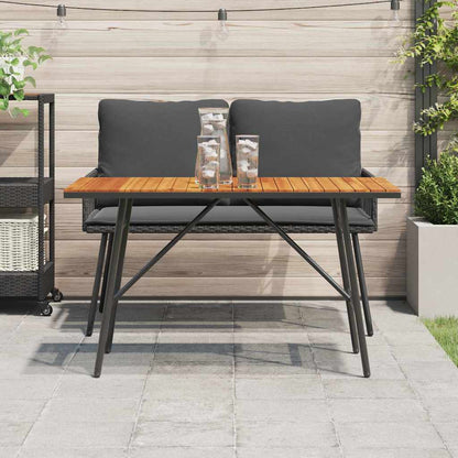 Esstisch Braun 110 x 55 x 62 cm Massivholz Akazie