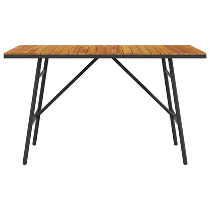 Esstisch Braun 110 x 55 x 62 cm Massivholz Akazie