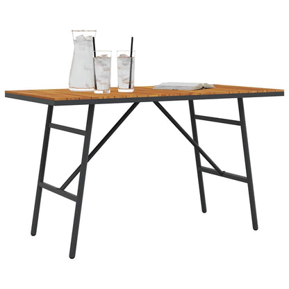 Esstisch Braun 110 x 55 x 62 cm Massivholz Akazie