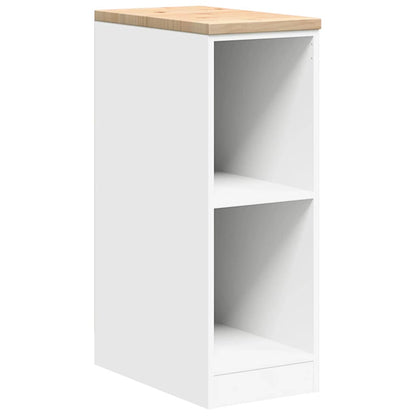 Garagenschränke 2 Stk. Weiß Holzwerkstoff