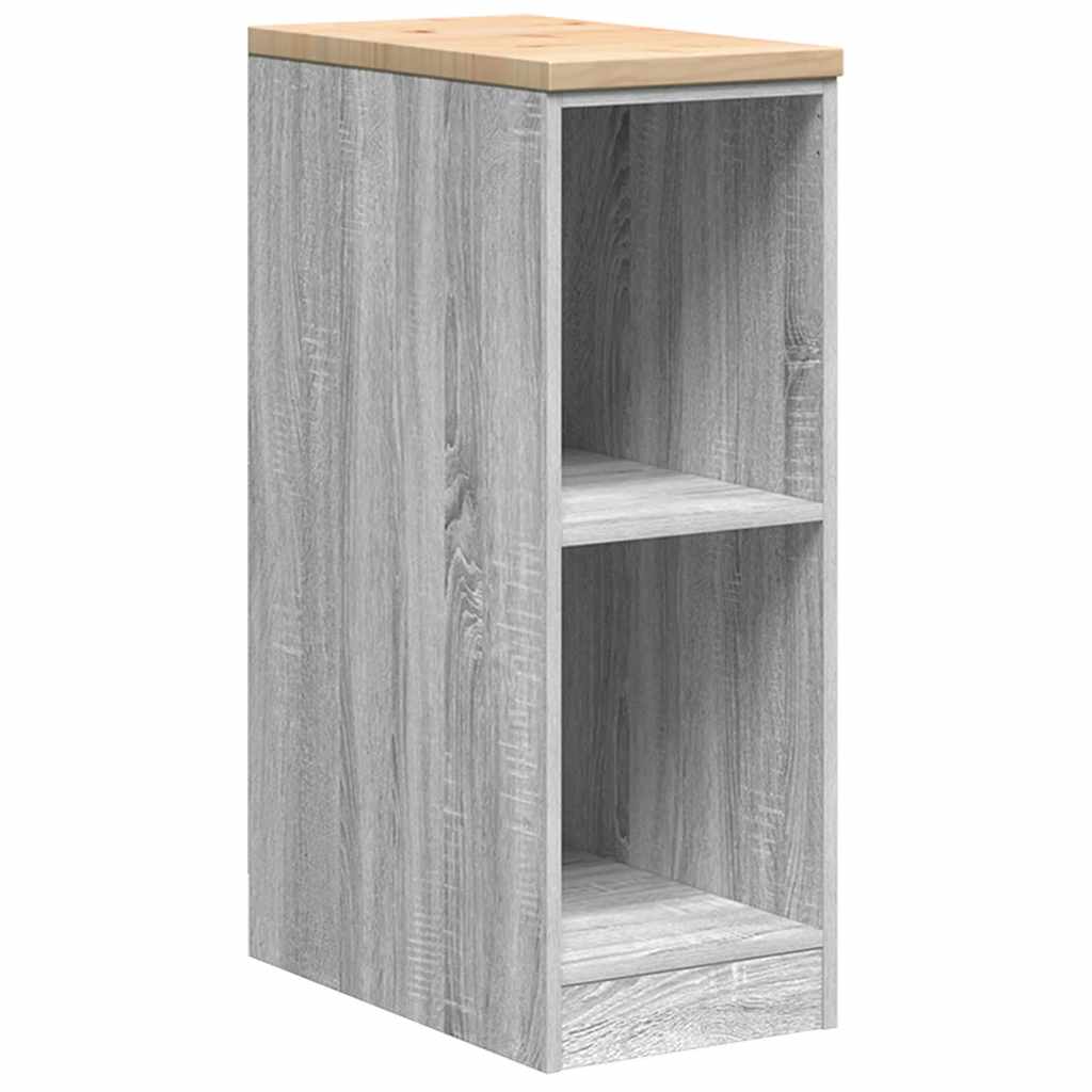 Garagenschränke 2 Stk. Grau Sonoma Holzwerkstoff