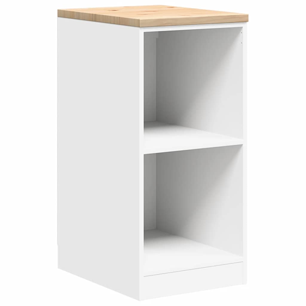 Garagenschränke 2 Stk. Weiß Holzwerkstoff