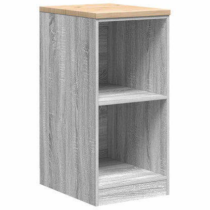 Garagenschränke 2 Stk. Grau Sonoma Holzwerkstoff