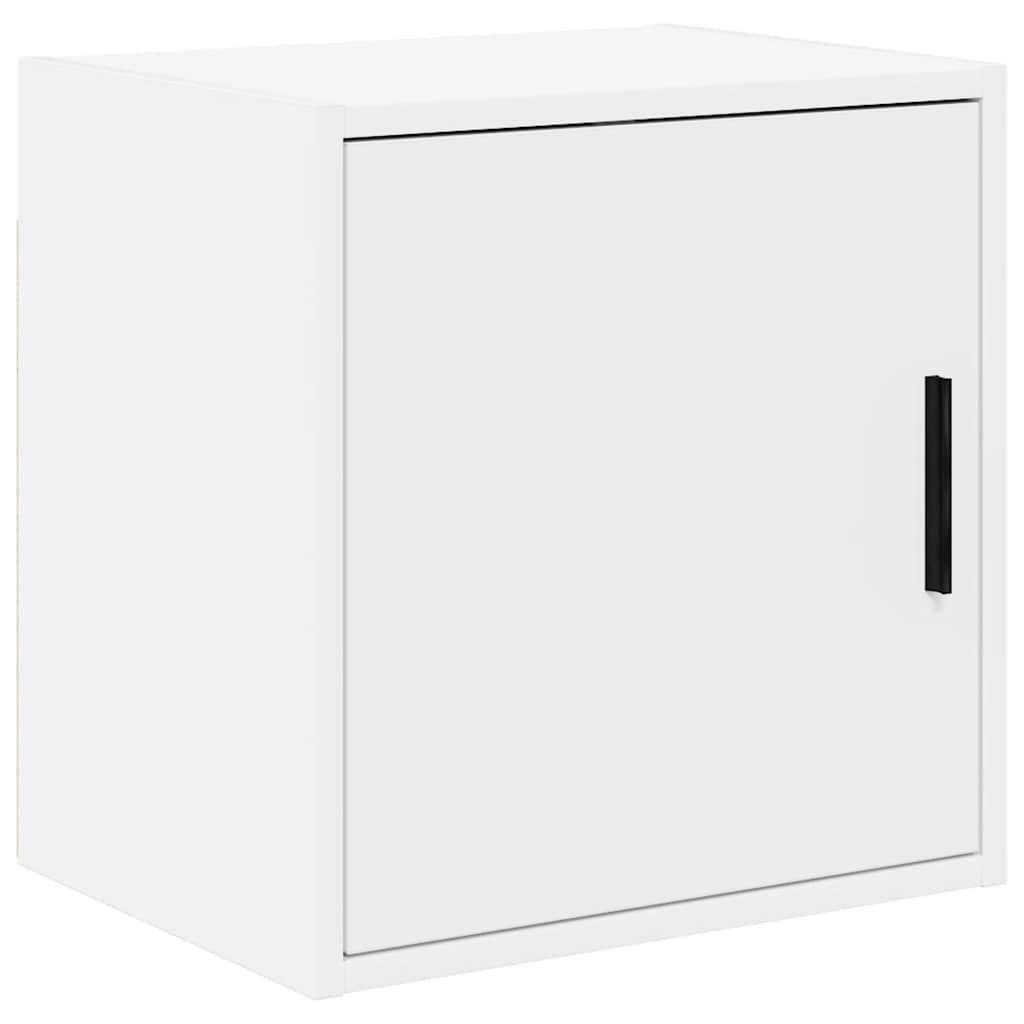 Garagenschränke 2 Stk. Weiß Holzwerkstoff