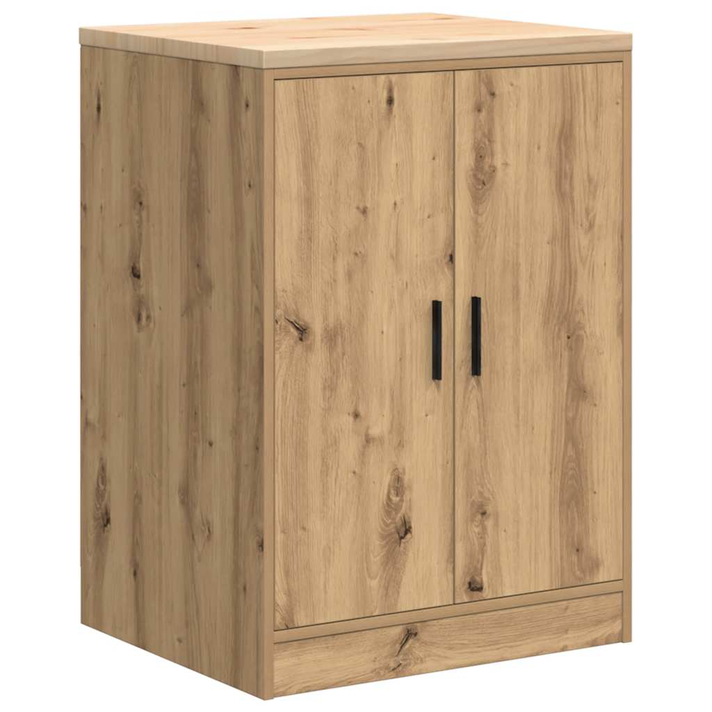 Garagenschränke 2 Stk. Artisan-Eiche Holzwerkstoff