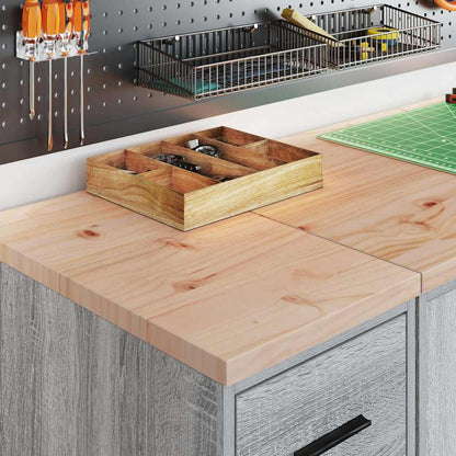 Garagenschränke 2 Stk. Grau Sonoma Holzwerkstoff