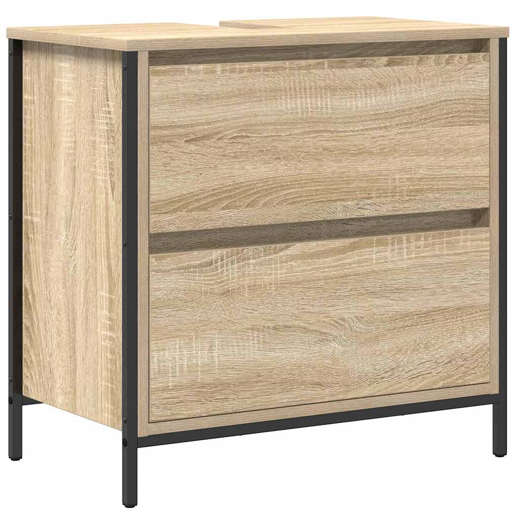 Badezimmermöbel Set 5 pcs Beige 76,5 x 35 x 95 cm Holzwerkstoff