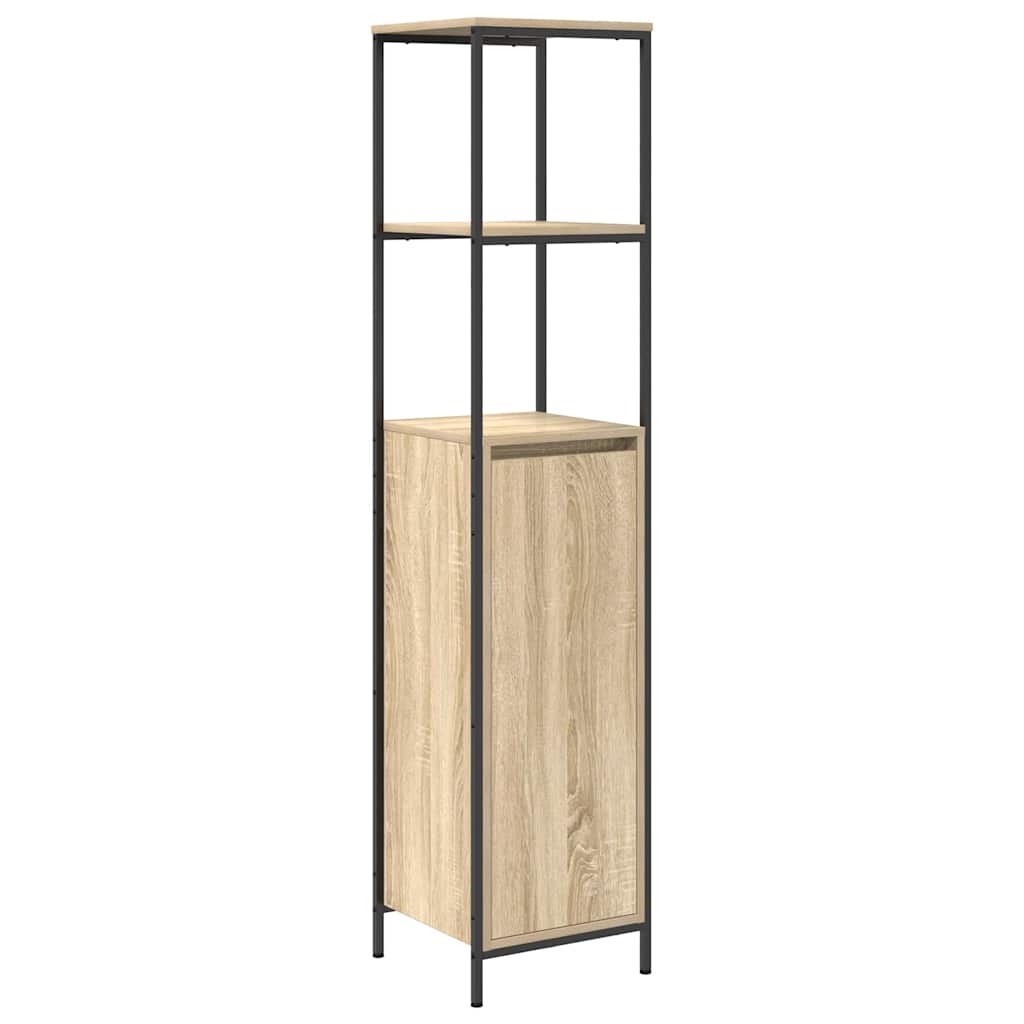 Badezimmermöbel Set 5 pcs Beige 76,5 x 35 x 95 cm Holzwerkstoff