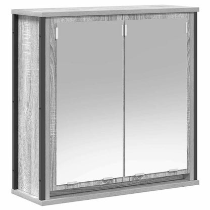 Badezimmermöbel Set 5 pcs Grau 76,5 x 35 x 95 cm Holzwerkstoff