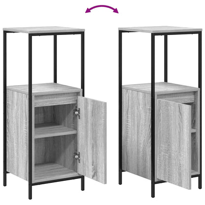 Badezimmermöbel Set 5 pcs Grau 76,5 x 35 x 95 cm Holzwerkstoff
