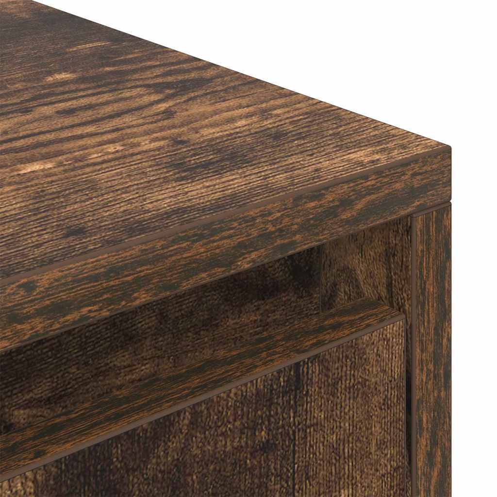 TV-Schrank Räuchereiche 188,5x41x50 cm Holzwerkstoff
