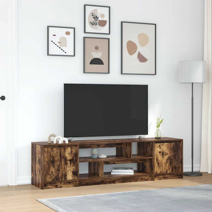 TV-Schrank Räuchereiche 188,5x41x50 cm Holzwerkstoff
