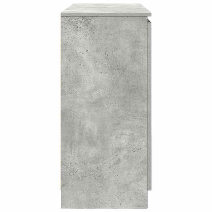 Sideboard mit Schubladen Betongrau 100,5x35x76 cm Holzwerkstoff
