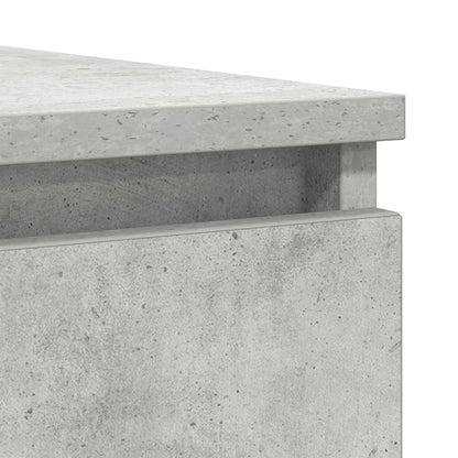 Sideboard mit Schubladen Betongrau 100,5x35x76 cm Holzwerkstoff