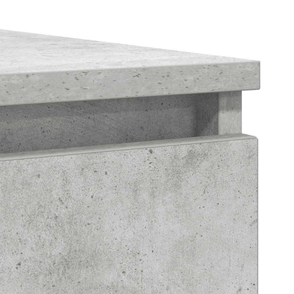 Sideboard mit Schubladen Betongrau 100,5x35x98,5 cm