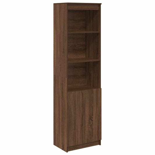 Highboard Brun Eg Look 50x35x180 cm Træmateriale