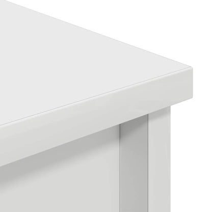 Highboard Hvid 70x35x180 cm Træmateriale