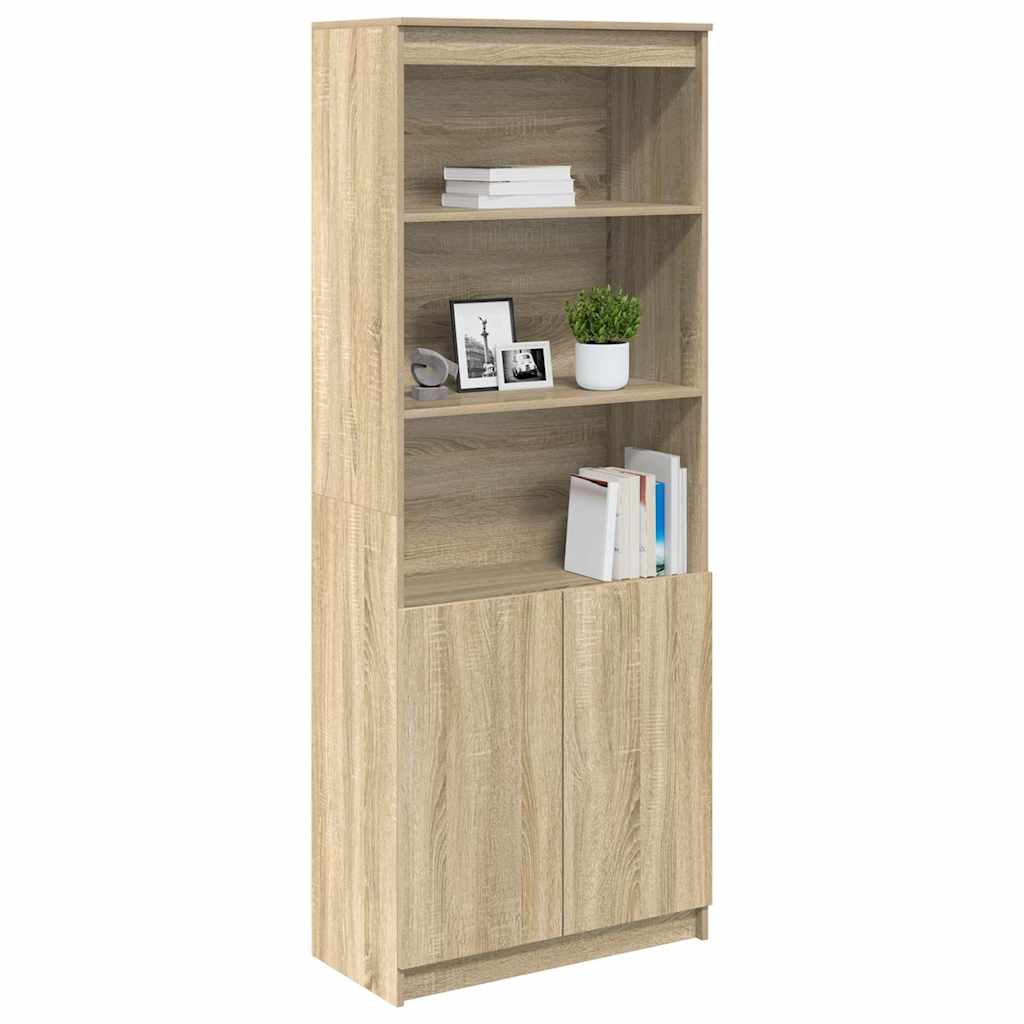 Highboard Sonoma eg 70x35x180 cm træmateriale