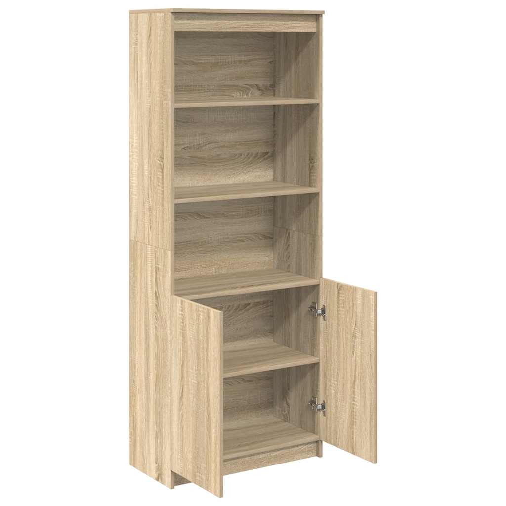 Highboard Sonoma eg 70x35x180 cm træmateriale