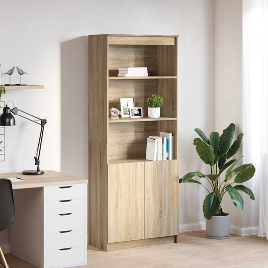 Highboard Sonoma eg 70x35x180 cm træmateriale