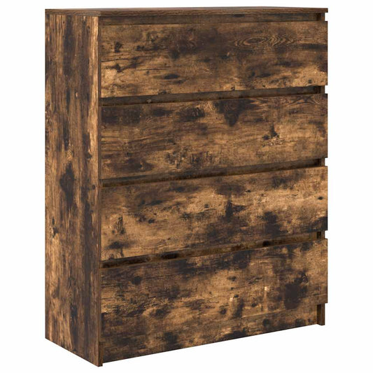 Sideboard Räuchereiche 80x35x99 cm Holzwerkstoff