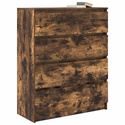 Sideboard Räuchereiche 80x35x99 cm Holzwerkstoff