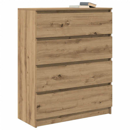 Sideboard Artisan-Eiche 80x35x99 cm Holzwerkstoff