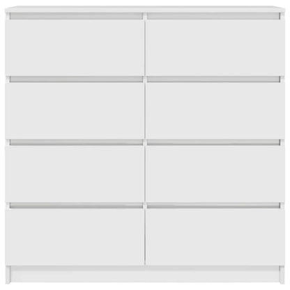 Sideboard Weiß 100x35x99 cm Holzwerkstoff