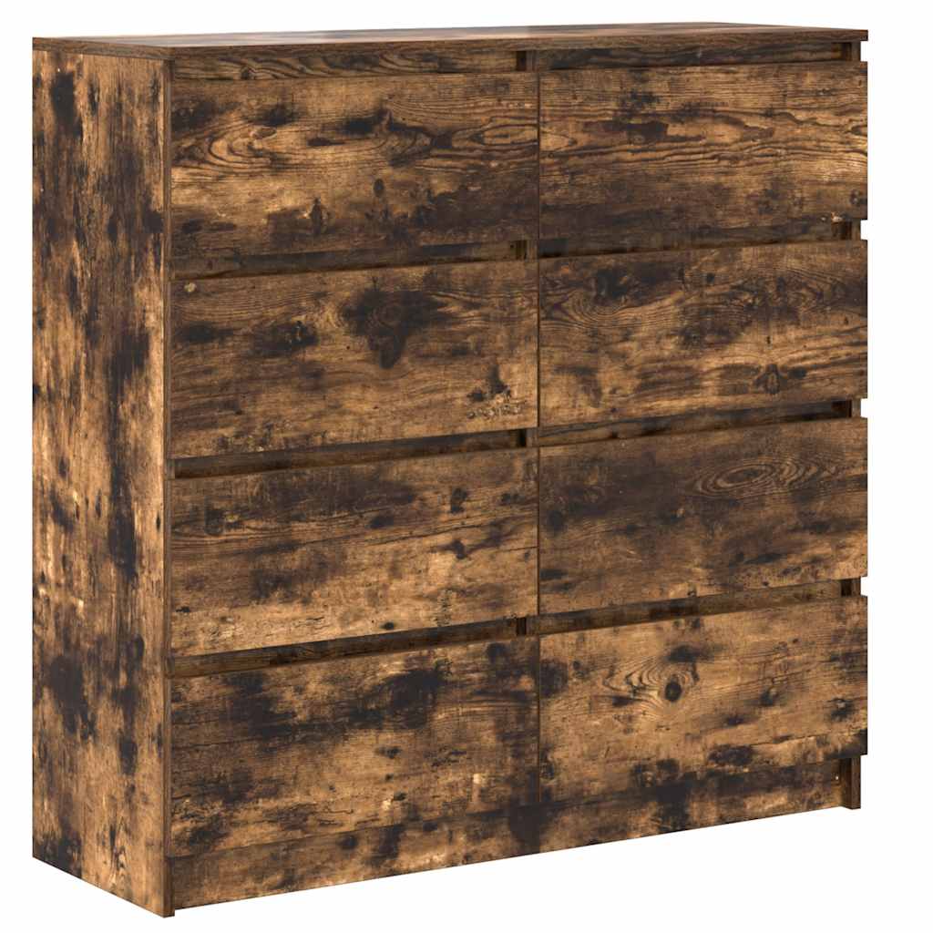 Skænk røget eg 100x35x99 cm træmateriale