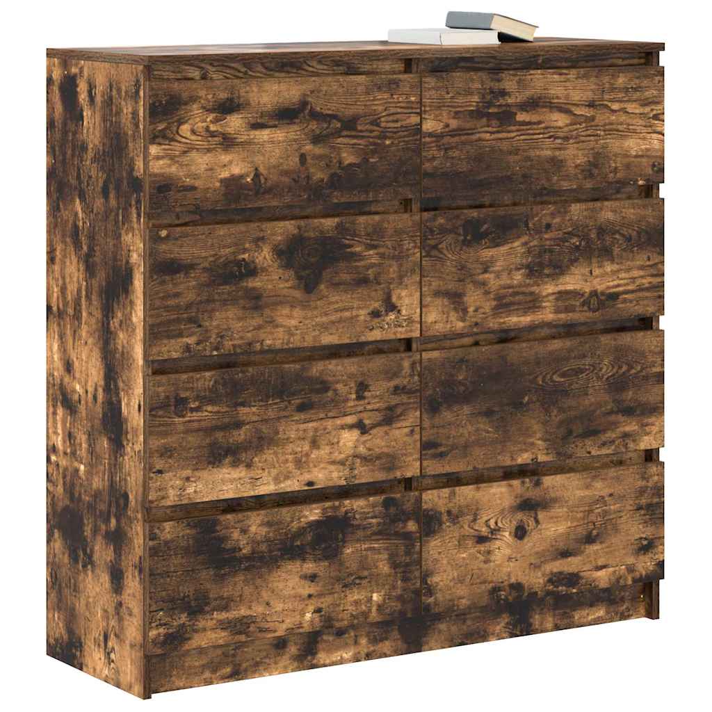 Skænk røget eg 100x35x99 cm træmateriale