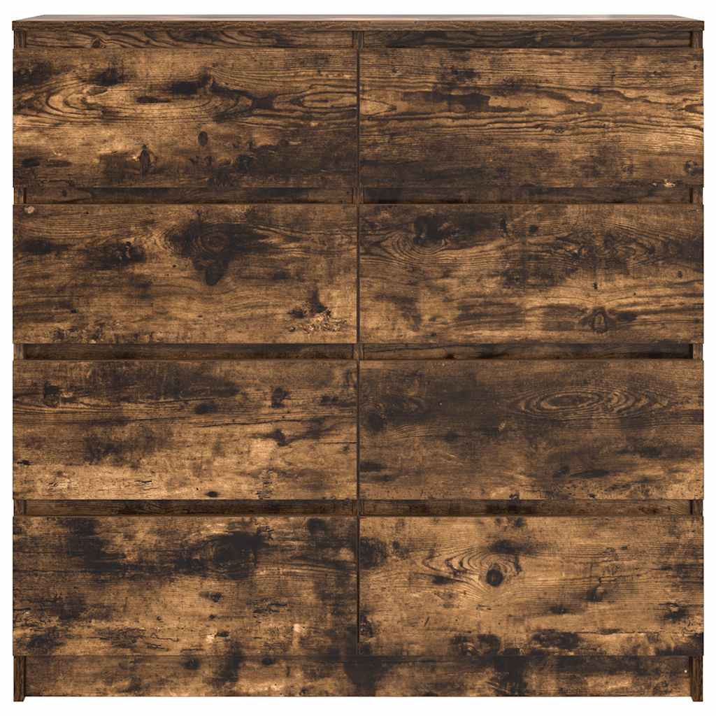 Skænk røget eg 100x35x99 cm træmateriale