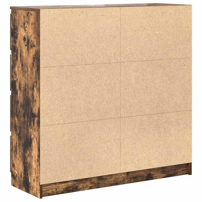 Skænk røget eg 100x35x99 cm træmateriale
