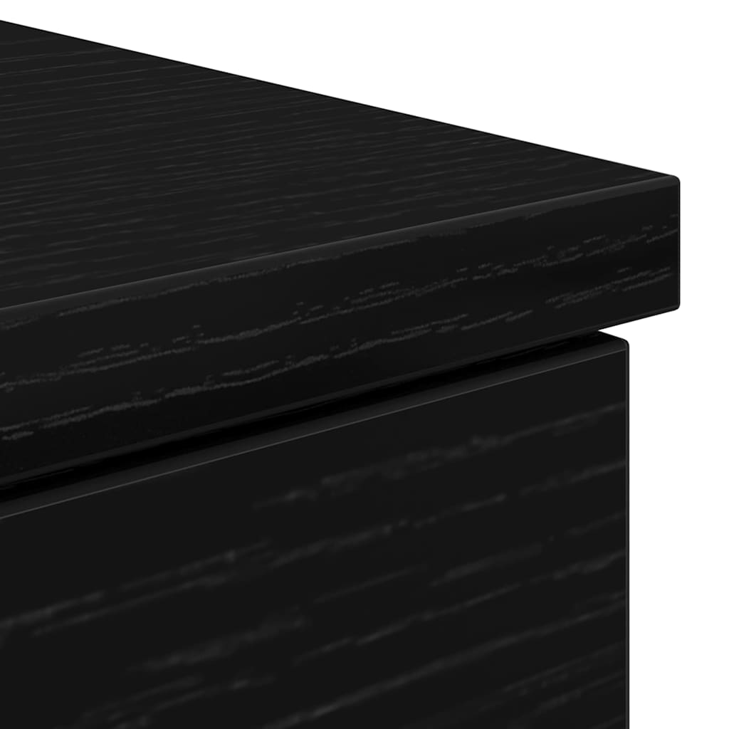 Schreibtisch Schwarze Eiche 140 x 49 x 76 cm Holzwerkstoff