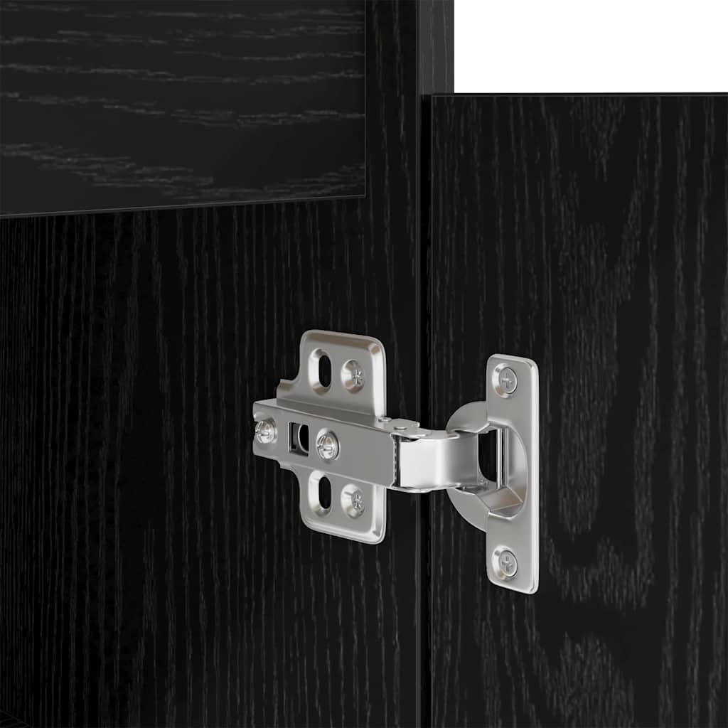 Schreibtisch Schwarze Eiche 140 x 49 x 76 cm Holzwerkstoff