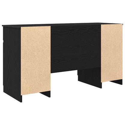 Schreibtisch Schwarze Eiche 140 x 49 x 76 cm Holzwerkstoff