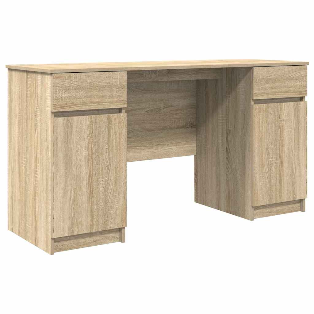 Schreibtisch Sonoma Eiche 140 x 49 x 76 cm Holzwerkstoff