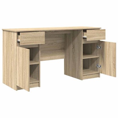 Schreibtisch Sonoma Eiche 140 x 49 x 76 cm Holzwerkstoff