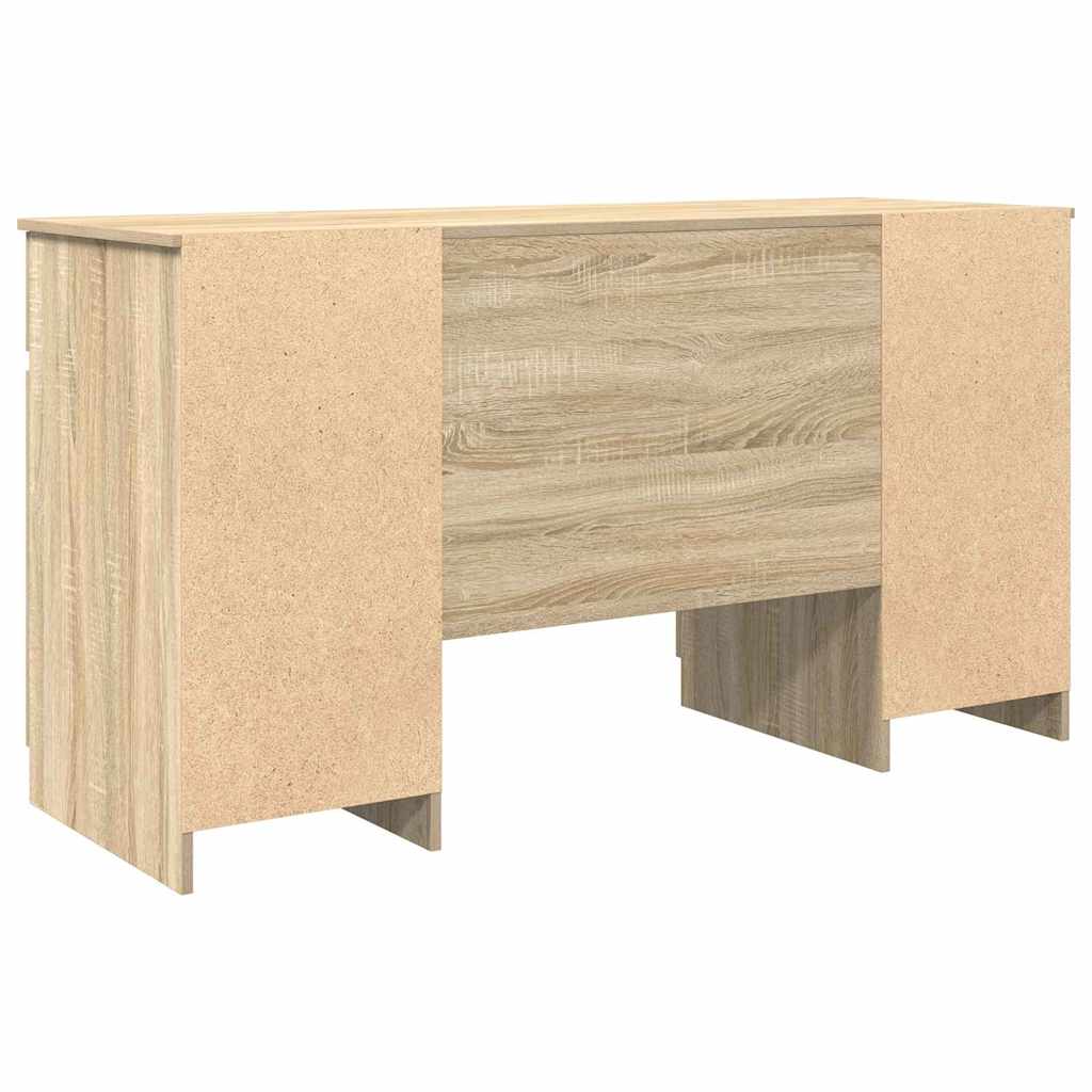 Schreibtisch Sonoma Eiche 140 x 49 x 76 cm Holzwerkstoff