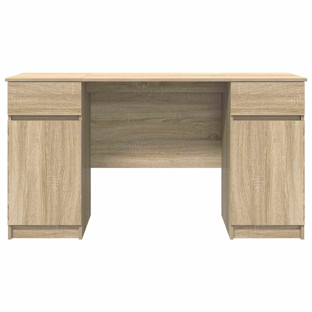 Schreibtisch Sonoma Eiche 140 x 49 x 76 cm Holzwerkstoff