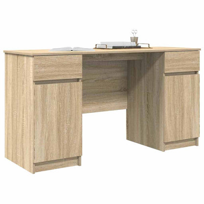 Schreibtisch Sonoma Eiche 140 x 49 x 76 cm Holzwerkstoff