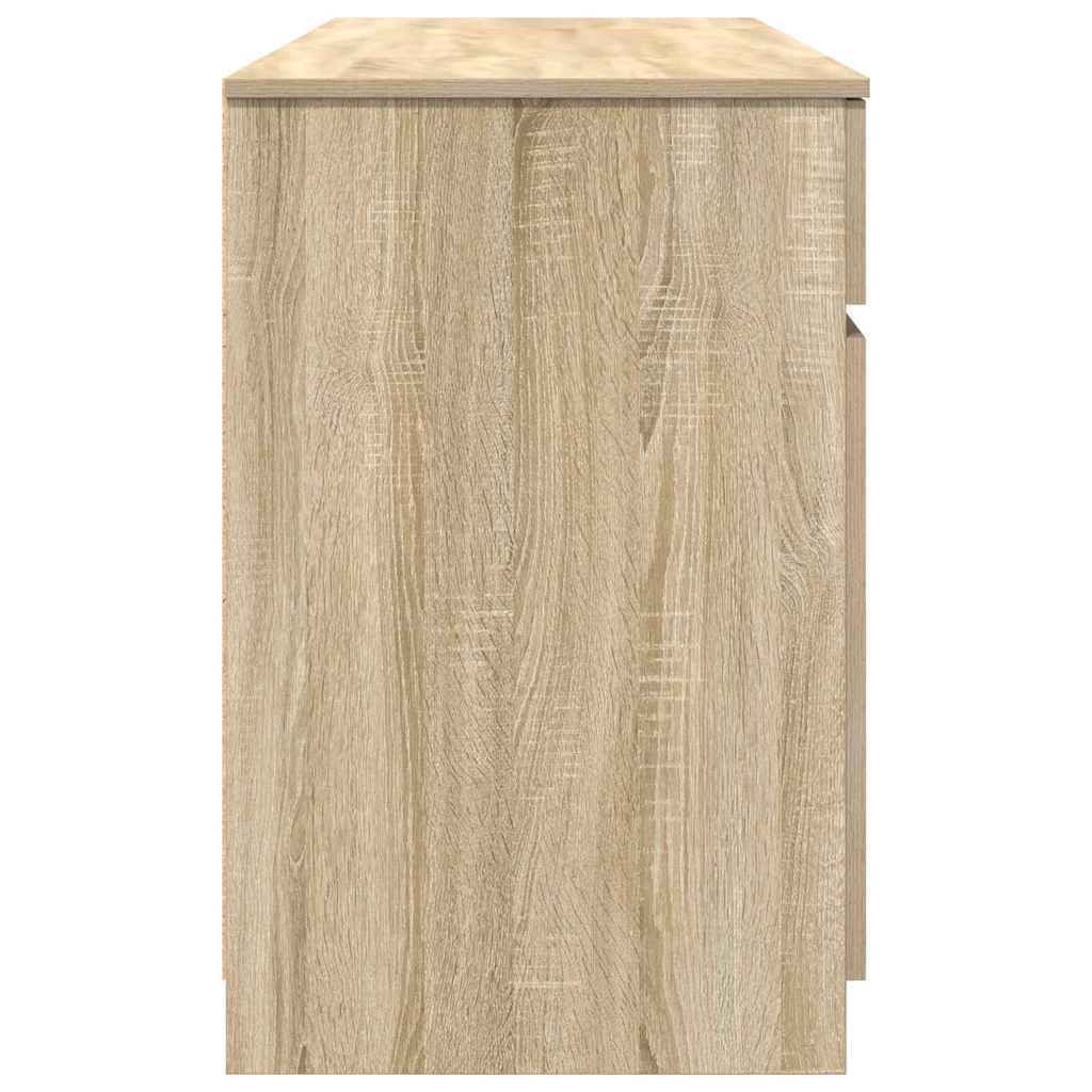 Schreibtisch Sonoma Eiche 140 x 49 x 76 cm Holzwerkstoff