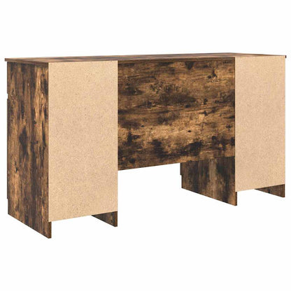 Schreibtisch Räuchereiche 140 x 49 x 76 cm Holzwerkstoff