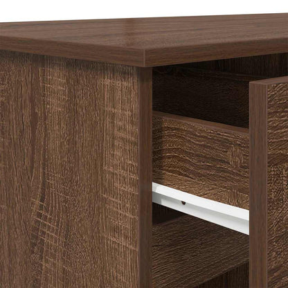 Schreibtisch Braune Eiche 140 x 49 x 76 cm Holzwerkstoff