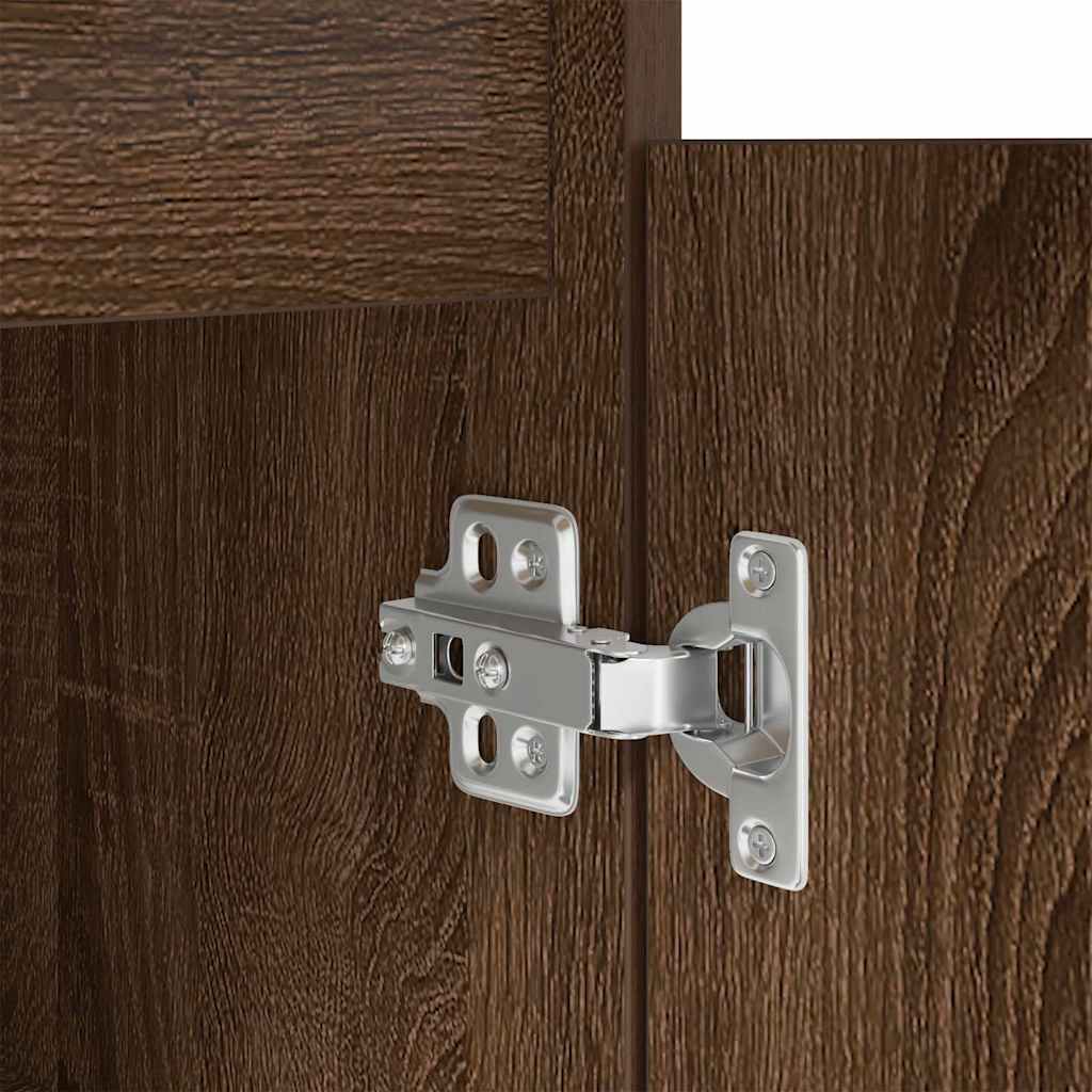 Schreibtisch Braune Eiche 140 x 49 x 76 cm Holzwerkstoff
