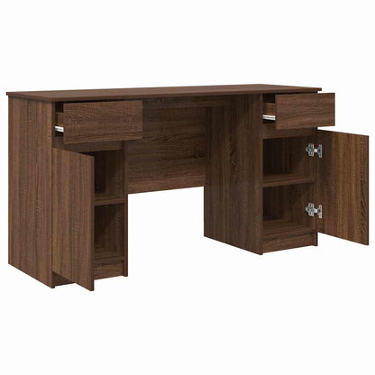 Schreibtisch Braune Eiche 140 x 49 x 76 cm Holzwerkstoff
